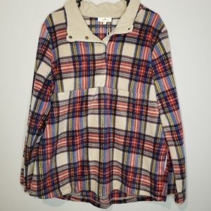 Plaid Flannel Sweater